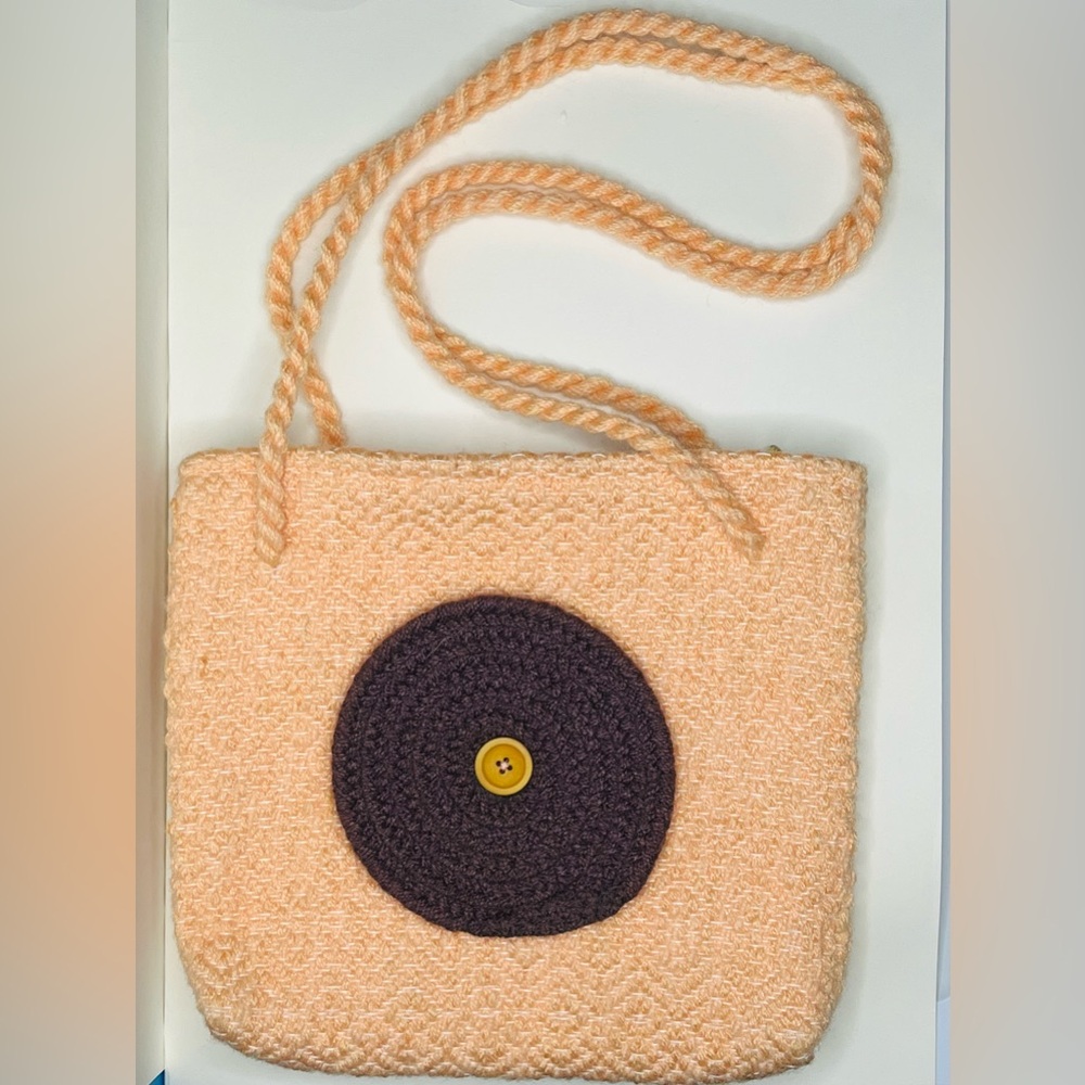 Vintage Bohemian Woven Natural Fiber Purse